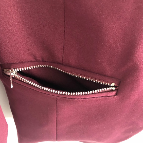 Burgundy Women’s Blazer - Picture 2 of 6